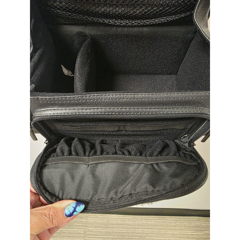 Sony LCS-VA Camcorder Camera Shoulder Carry Case Black Padded Vintage Travel Bag - Picture 9 of 16